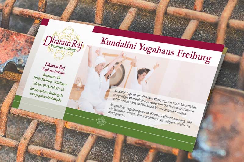 Werbeagentur DN-Medien - Webdesign & Umsetzung, Dharam Raj, Yogahaus Freiburg
